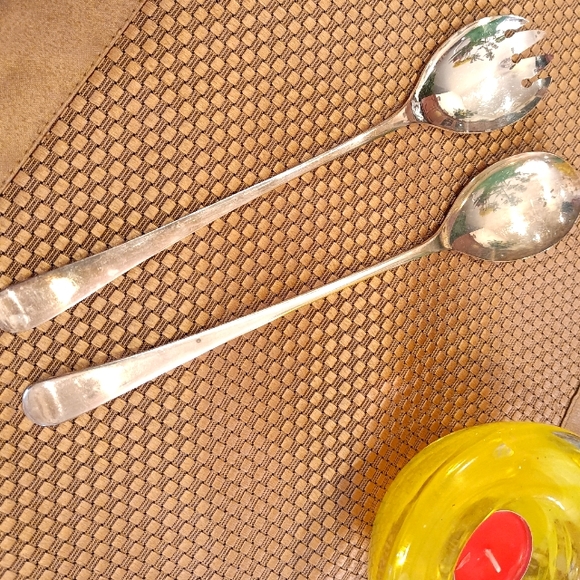 Vintage 🌹E.P.N.S. SHEFFIELD. ENGLAND Silver Utensils - Picture 6 of 11